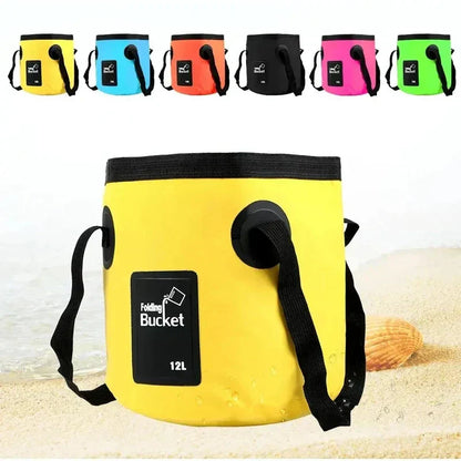FoldBucket – The Foldable Water Bucket for Home and On the Go [50% Off]