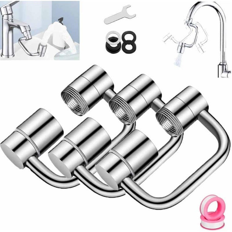 AquaRotate™ – 1440° Rotatable Faucet Attachment for Flexible and Comfortable Washing [50% Off]