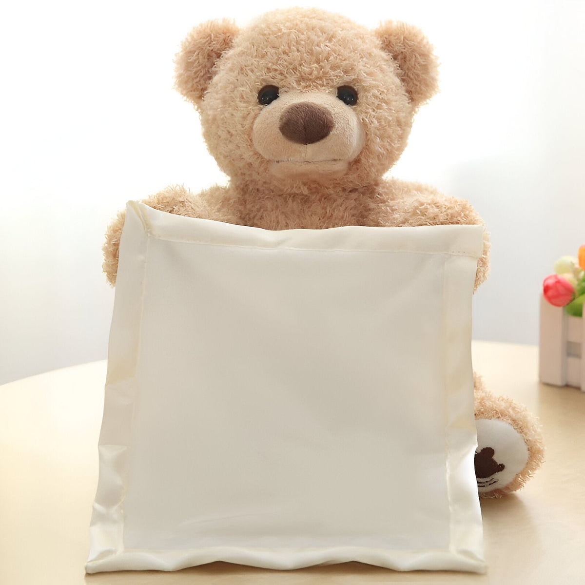 Interactive Talking Teddy Bear with Arm Movements for Kids – 30 cm