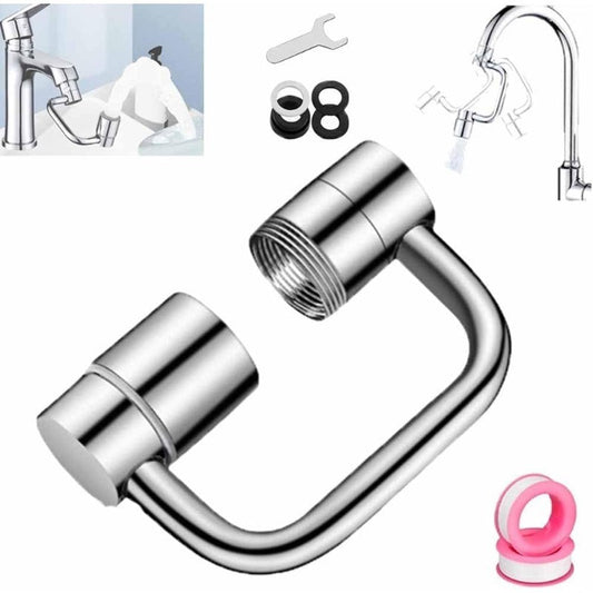 AquaRotate™ – 1440° Rotatable Faucet Attachment for Flexible and Comfortable Washing [50% Off]