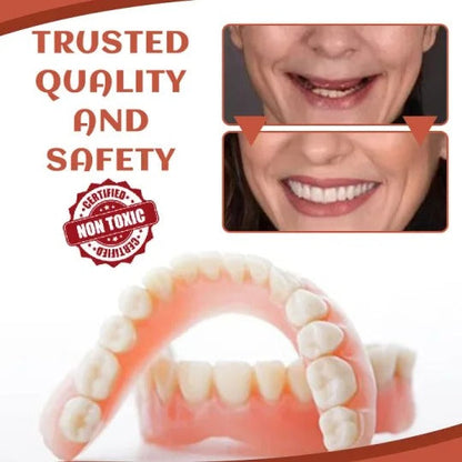 WhiteSnap™ – Enjoy Every Bite with Pain-Free, Perfectly Fitting Dentures [Buy 1 Get 1 Free]