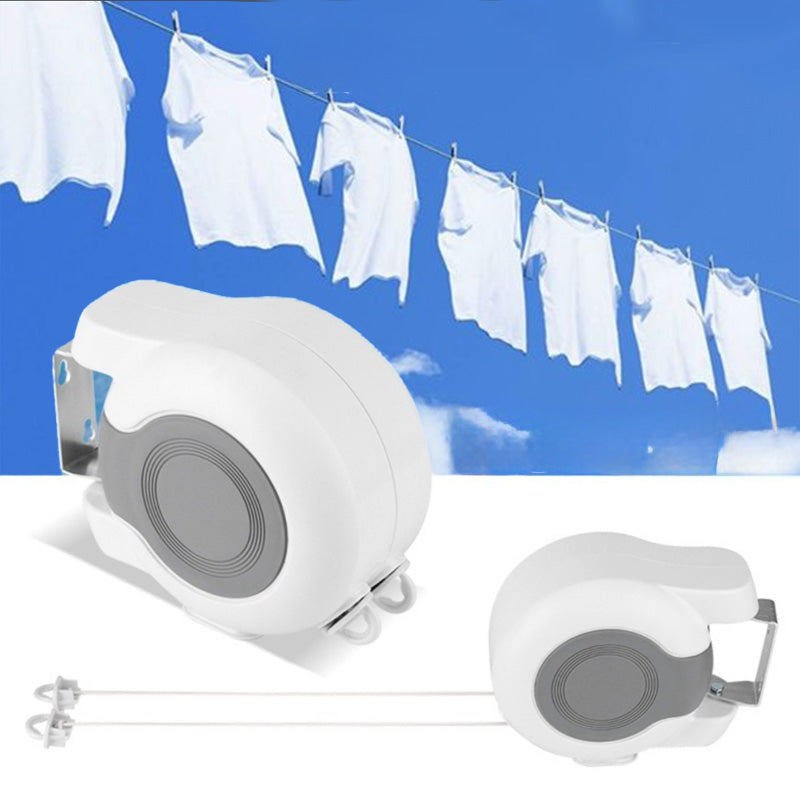 Retractable Clothesline Wall Mounted – 30m Drying Space, Indoor & Outdoor
