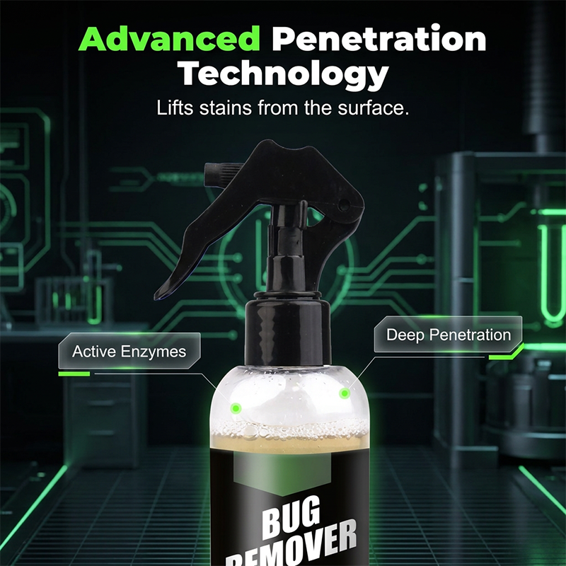Enzyme-Based Insect & Dirt Remover for Cars – pH-Neutral Formula 100ml