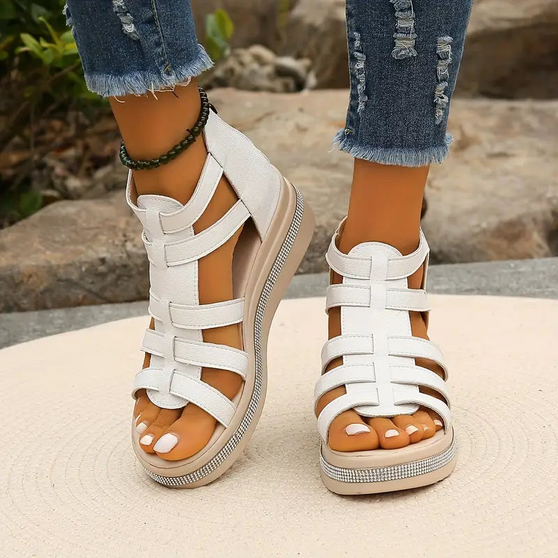 Axelle | Women’s Comfortable Platform Gladiator Sandals