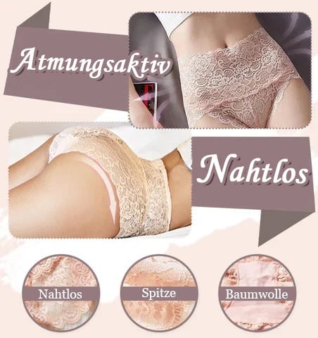 LaceLux™ High-Waisted Lace Panties with Gentle Shaping [1 + 1 Free]