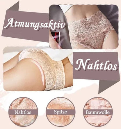 LaceLux™ High-Waisted Lace Panties with Gentle Shaping [1 + 1 Free]