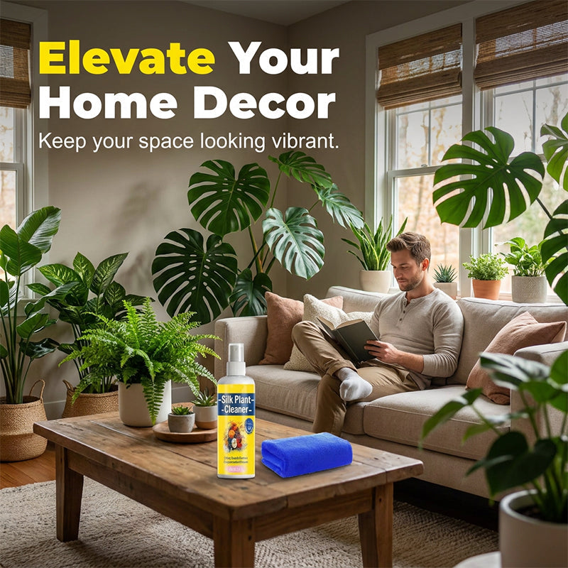 Artificial Plant Cleaning Spray for Dust-Free Radiant Faux Foliage