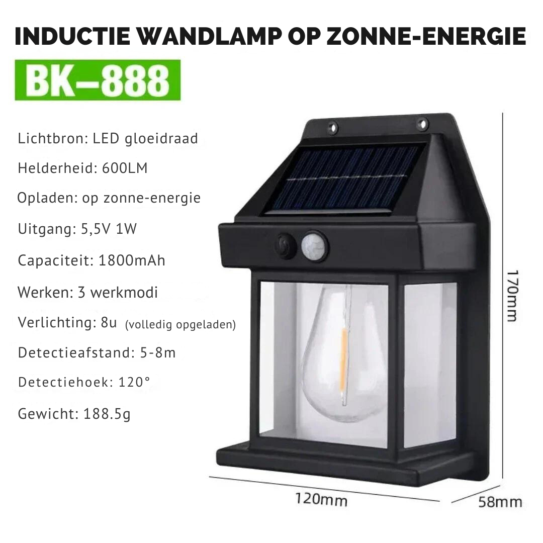 Glowify™ – Solar-Powered Wall Light [50% Off]