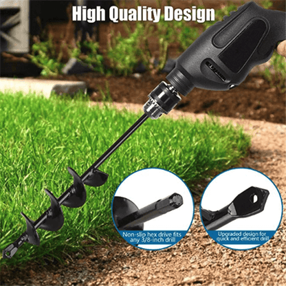 GardenHole™ Heavy-Duty Garden Auger for Easy Digging — 50% Off