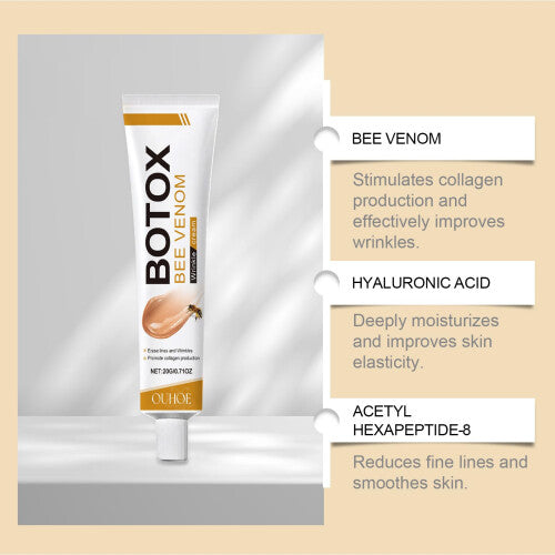 Bee Venom Anti-Aging Cream for Wrinkle Reduction & Skin Firming
