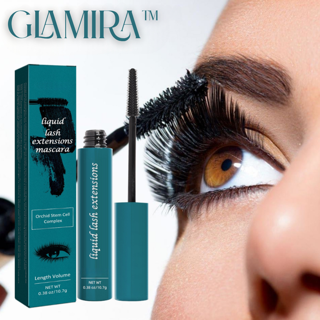 Glamira™ – Liquid Mascara for Full, Defined & Seductively Dreamy Lashes [1 + 1 Free]