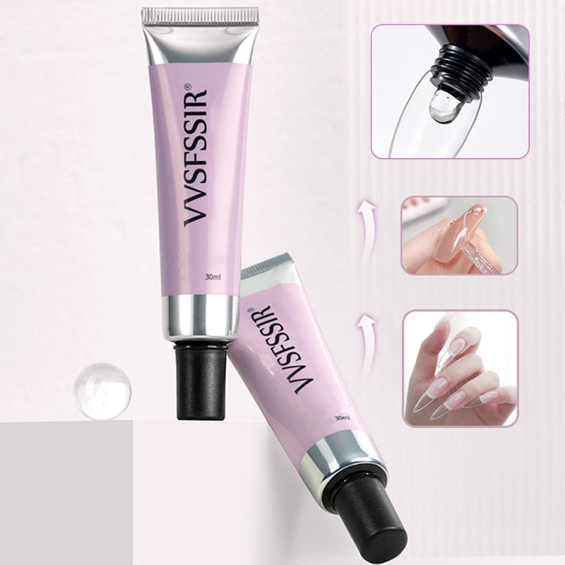 3-in-1 Nail Art Kit with UV Lamp, Nail Glue & Remover for Press-On Nails