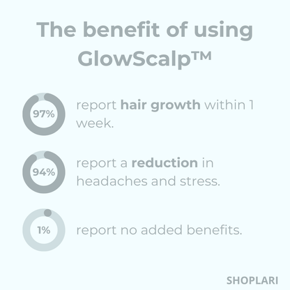 GlowScalp™ – Scalp Massager Brush for Relaxing, Stimulating & Healthy Scalp [50% Off]