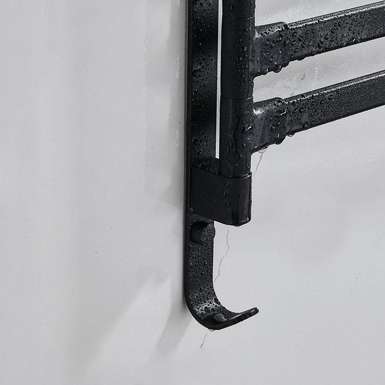 Towel holder with 2 arms – space-saving wall design