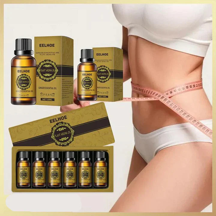 Ginger Essential Oil Belly Massage Oil for Digestive Comfort