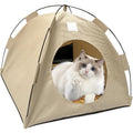 Foldable Pet Tent Cave for Cats and Small Dogs – Soft Enclosed Bed