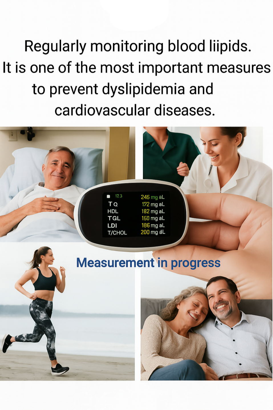 Non-Invasive Glucose Monitor | Multi-Function Digital Finger Scanner | VitaScan