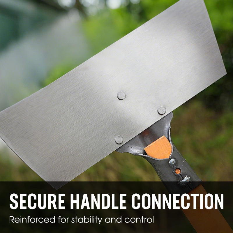 Manganese Steel Garden Hoe for Weed Removal and Surface Scraping