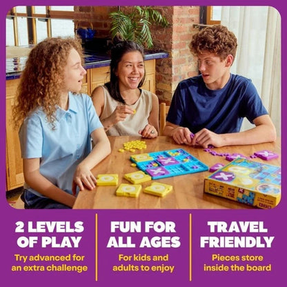 TacTix – Strategic Travel Game, Tic-Tac-Toe Variant for On-the-Go and Family Nights [50% Off]