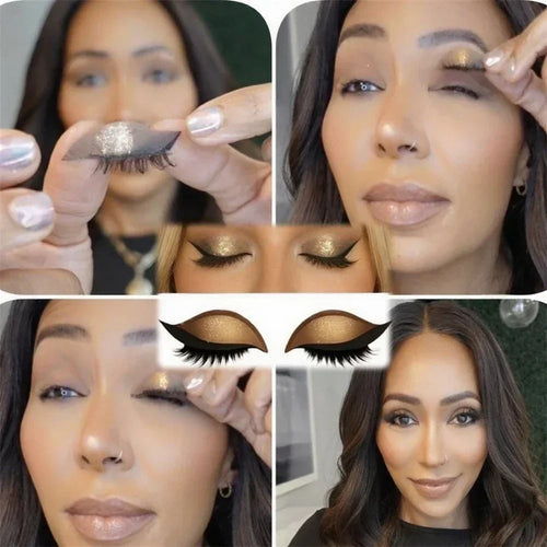 Peel & Stick Eyeshadow Stickers – Waterproof, Reusable & Self-Adhesive