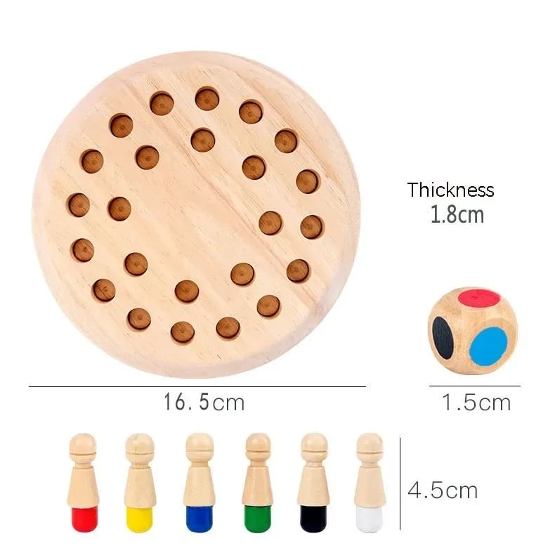 Mindora™ Wooden Memory Game for Playful Learning [50% Discount]