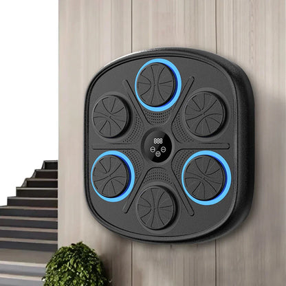 Wall Mounted Boxing Trainer | Smart LED Reaction Target | ReflexCore