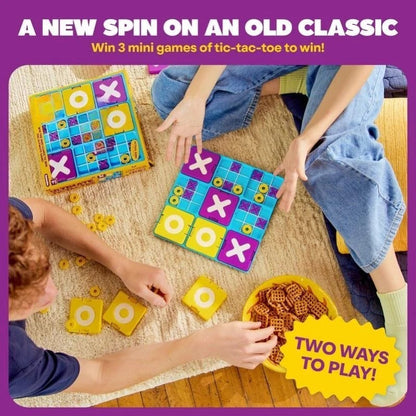 TacTix – Strategic Travel Game, Tic-Tac-Toe Variant for On-the-Go and Family Nights [50% Off]