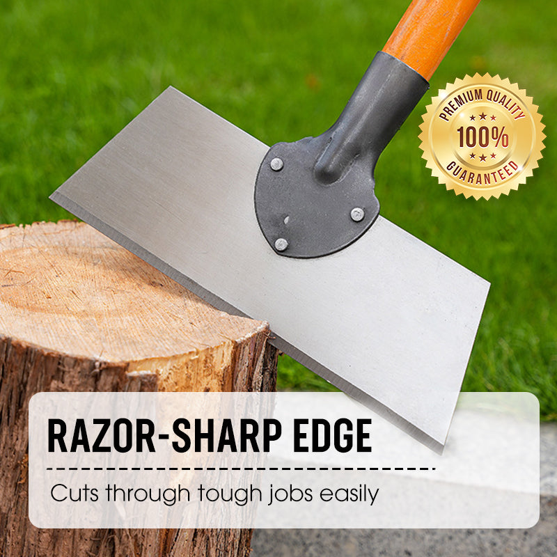 Manganese Steel Garden Hoe for Weed Removal and Surface Scraping