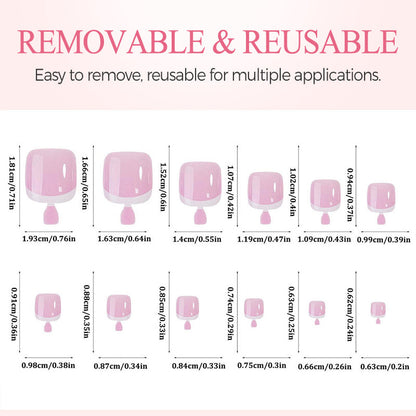 PressNails – Reusable Press-On Toenails for Perfect Pedicure at Home [1 + 1 Free]