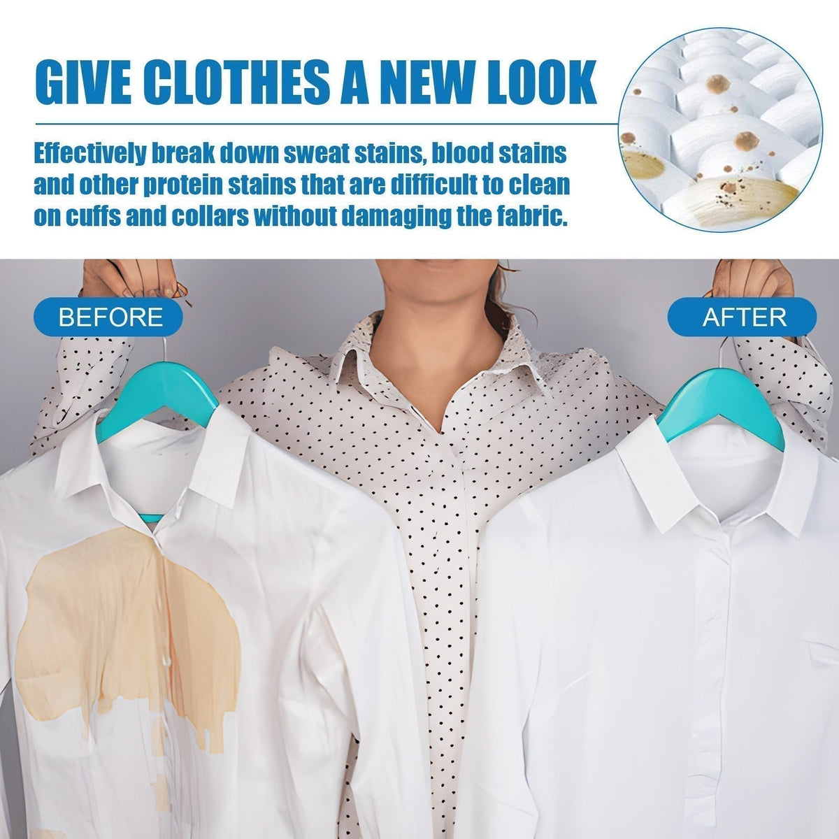 Fabric Stain Remover Spray for All Textiles – 2 Pack