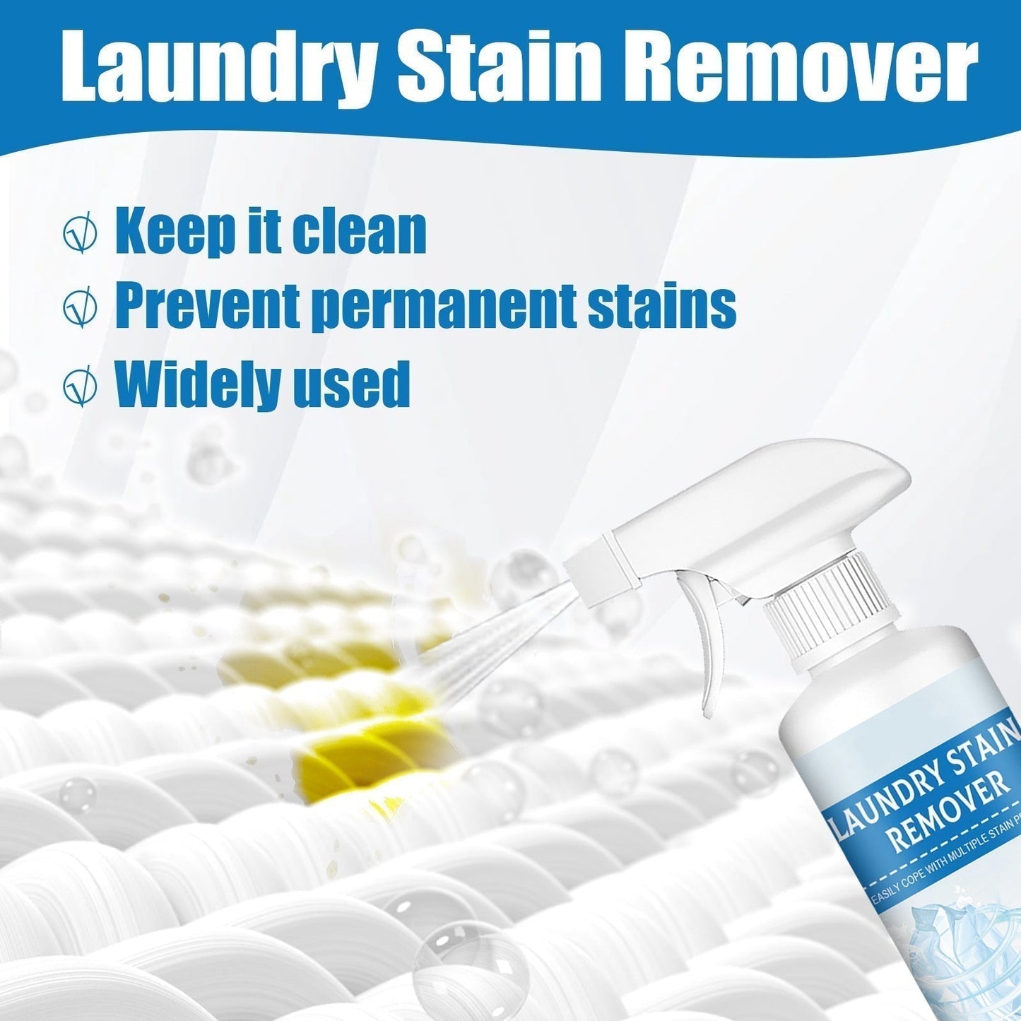 PowerStain – Stain Remover for Spotlessly Clean Clothes [1 + 1 Free]