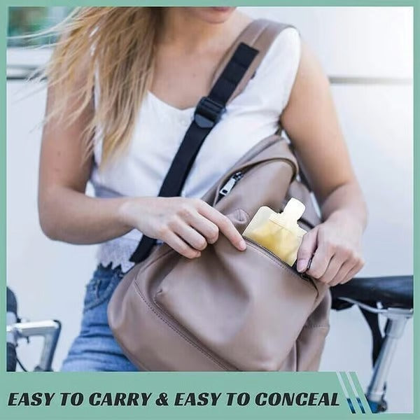 Compact Travel Makeup Bag with Transparent Cosmetic Organizer