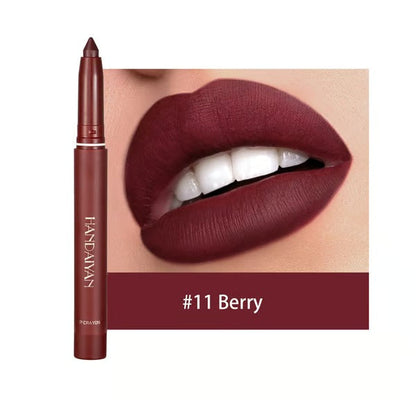 SilkPout™ – 2-in-1 lipstick & lip liner, long-lasting, smudge-proof, 6–8h wear [50% Off]