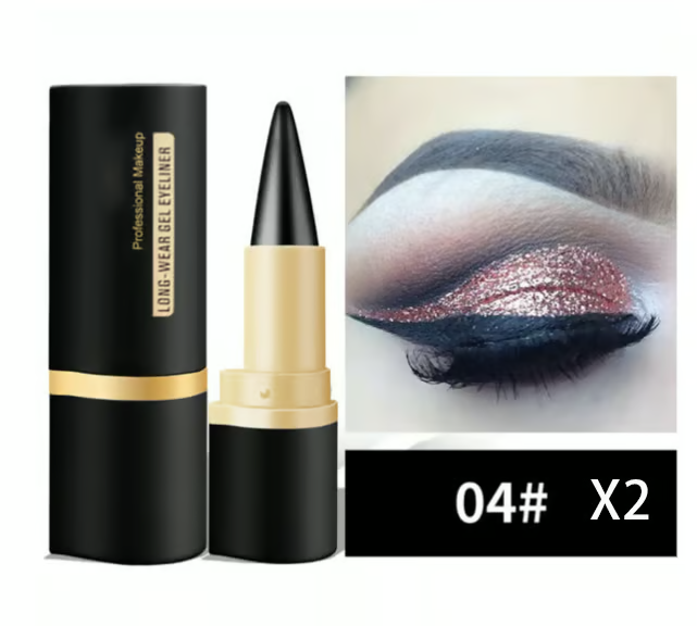 Creamy Black Eyeliner Pencil – Waterproof & Smudge-Proof for Precise Lines