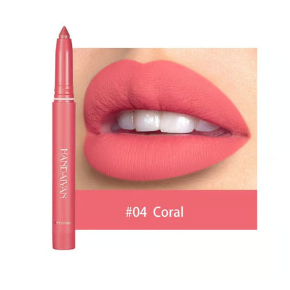 SilkPout™ – 2-in-1 lipstick & lip liner, long-lasting, smudge-proof, 6–8h wear [50% Off]