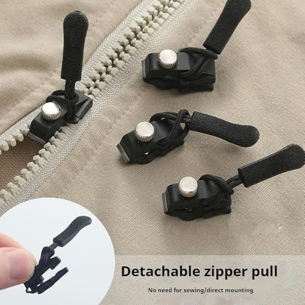 Universal Zipper Repair Kit – Removable Metal Fix for Clothes & Bags