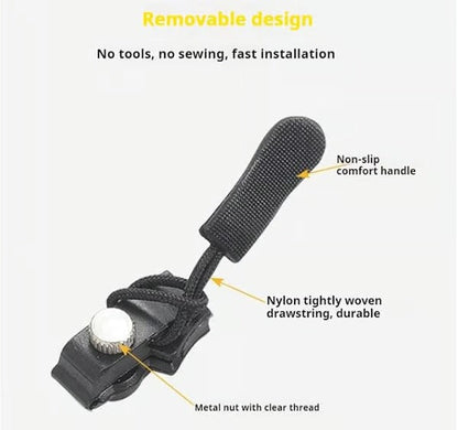 ZipFix™ – Removable universal zipper repair tool for quick fixes [2 + 2 Free]