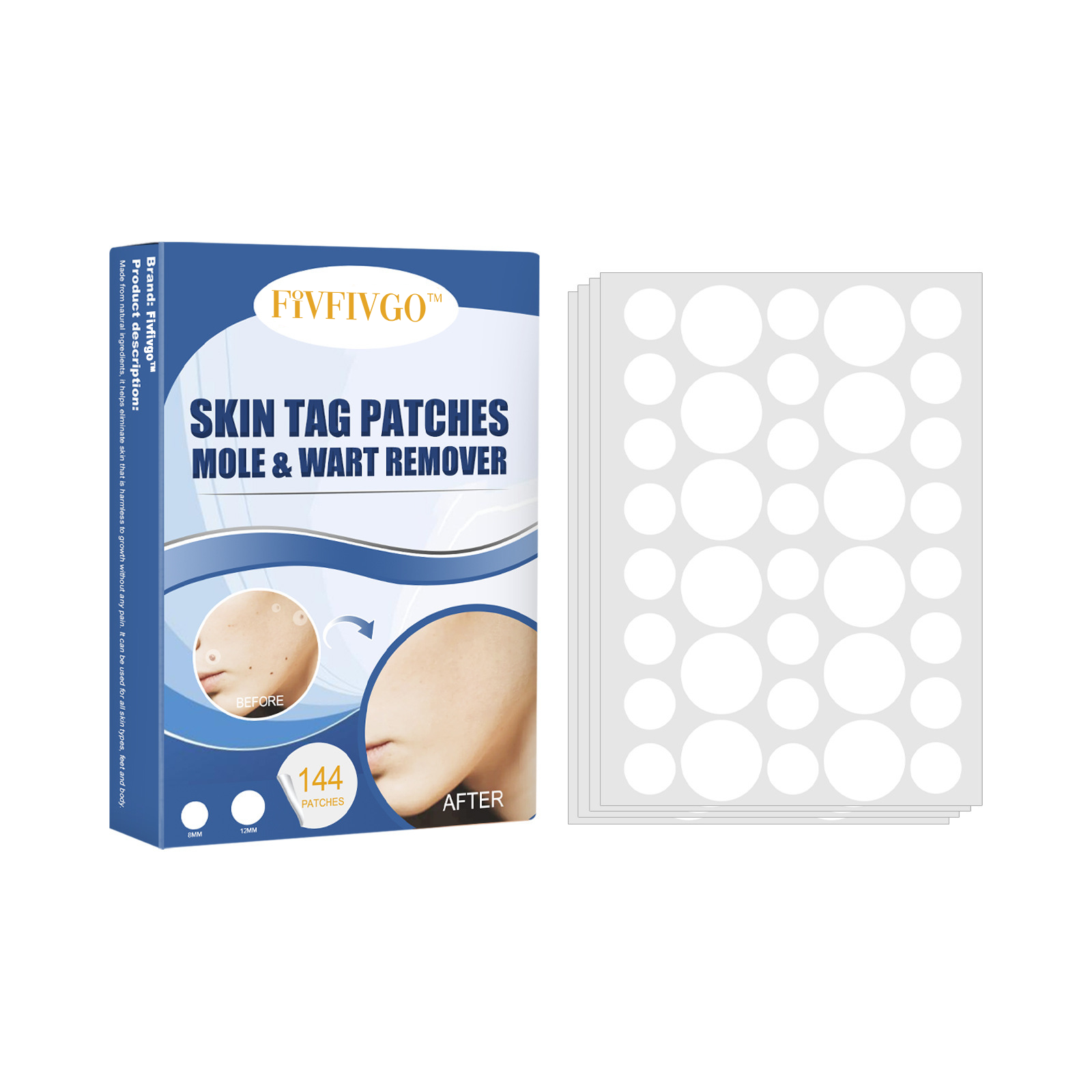 SkinPatch™ – Painless, Non-Invasive Treatment for Visibly Clear, Healthy Skin [1 + 1 Free]