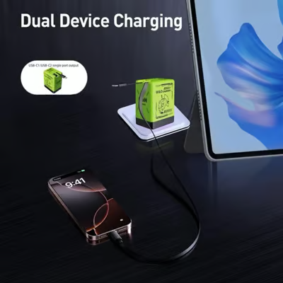 PowerNest™ – Dual-Port GaN High-Speed Charger, reliable & fast [50% off]