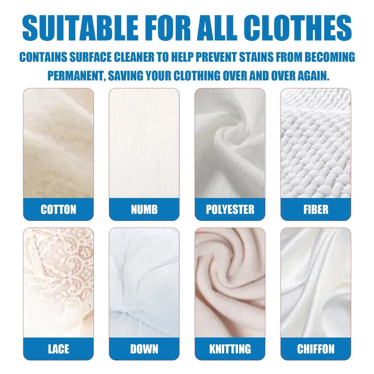 Fabric Stain Remover Spray – Bleach-Free Textile Cleaner for All Fabrics