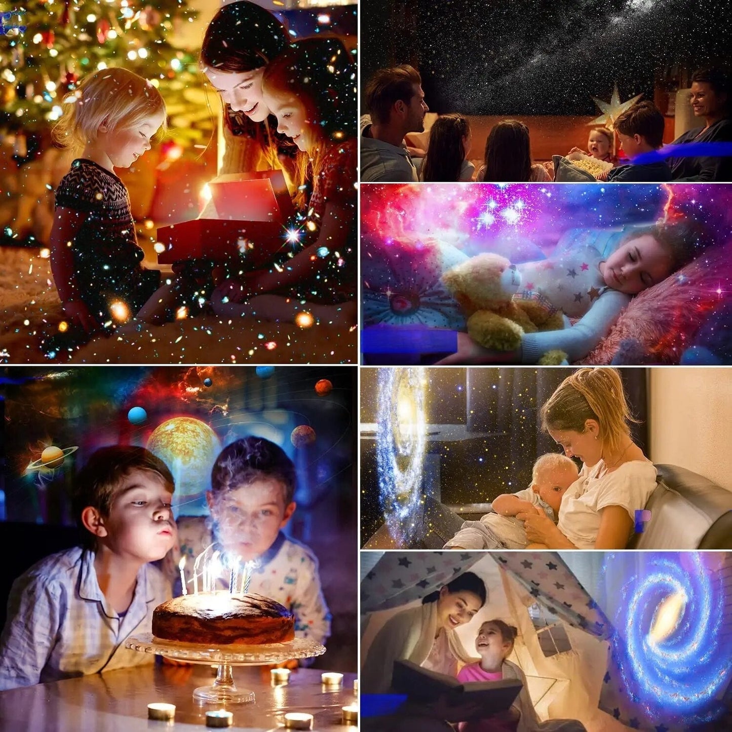 SkyFlick™ – Realistic Planetarium Galaxy Starry Sky Projector Effect Light [50% Off]