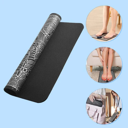 EMS Foot Massage Cushion with Stimulation Nodes – Portable & Compact