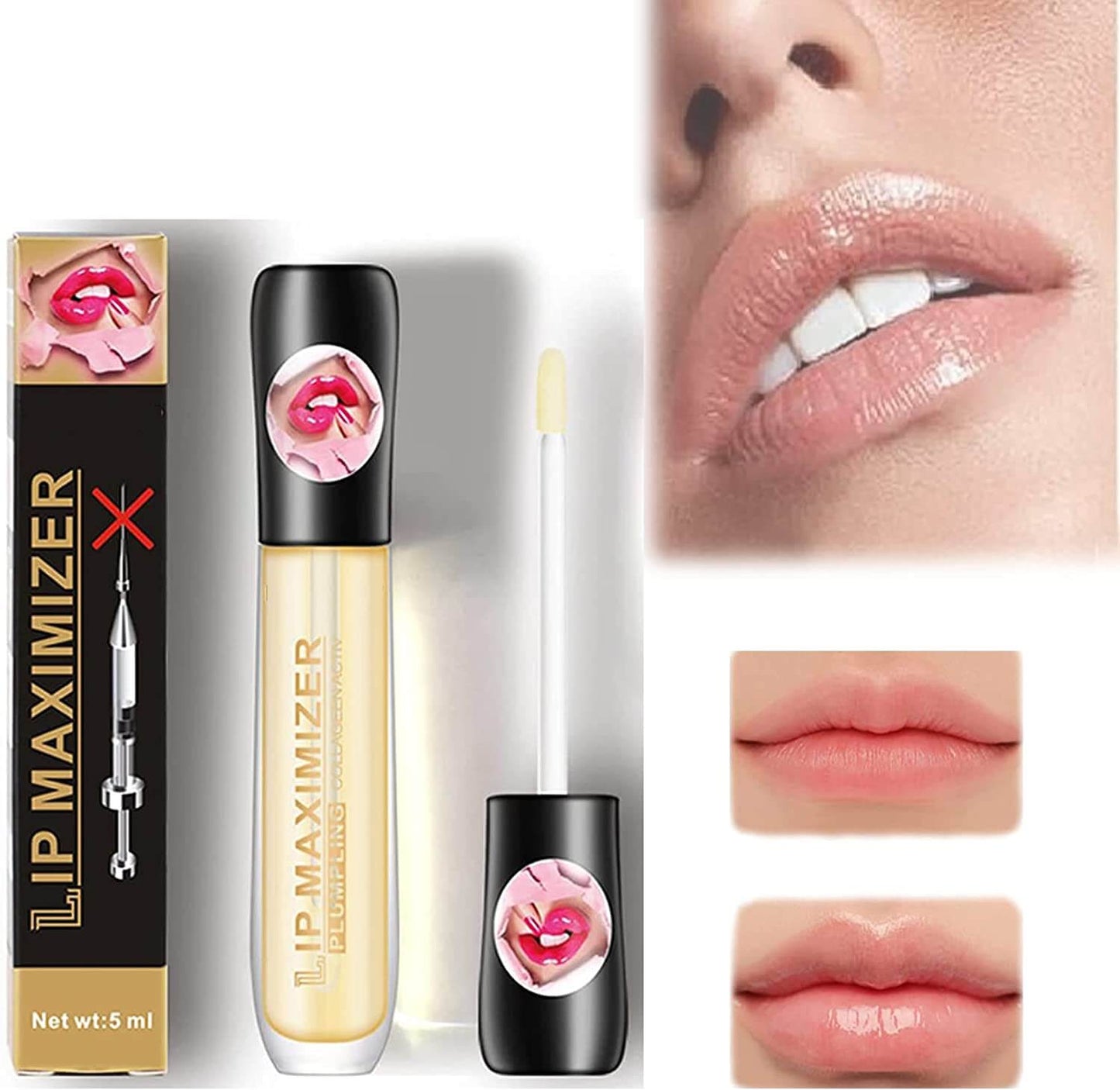 Plumpify™ – For instantly fuller lips with natural volume, care & intense glow [1 + 1 Free]