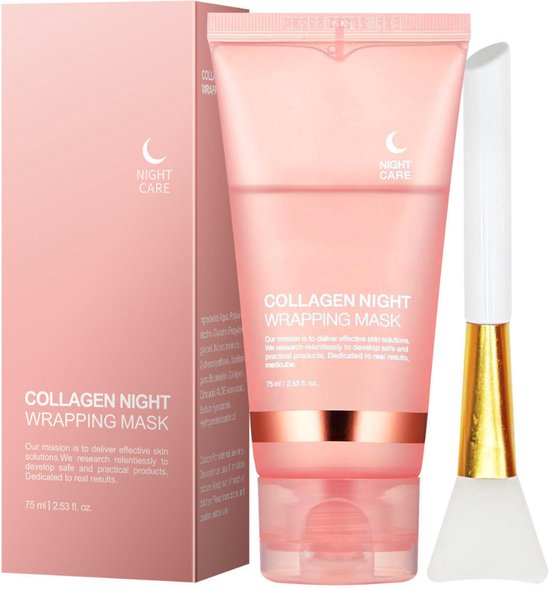 Collagen Peel-Off Overnight Face Mask for Hydration & Firming