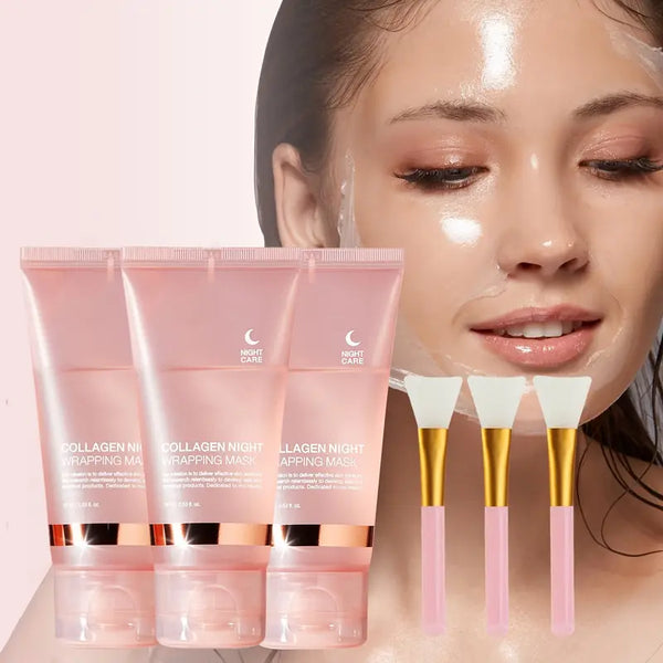 Collagen Peel-Off Overnight Face Mask for Hydration & Firming