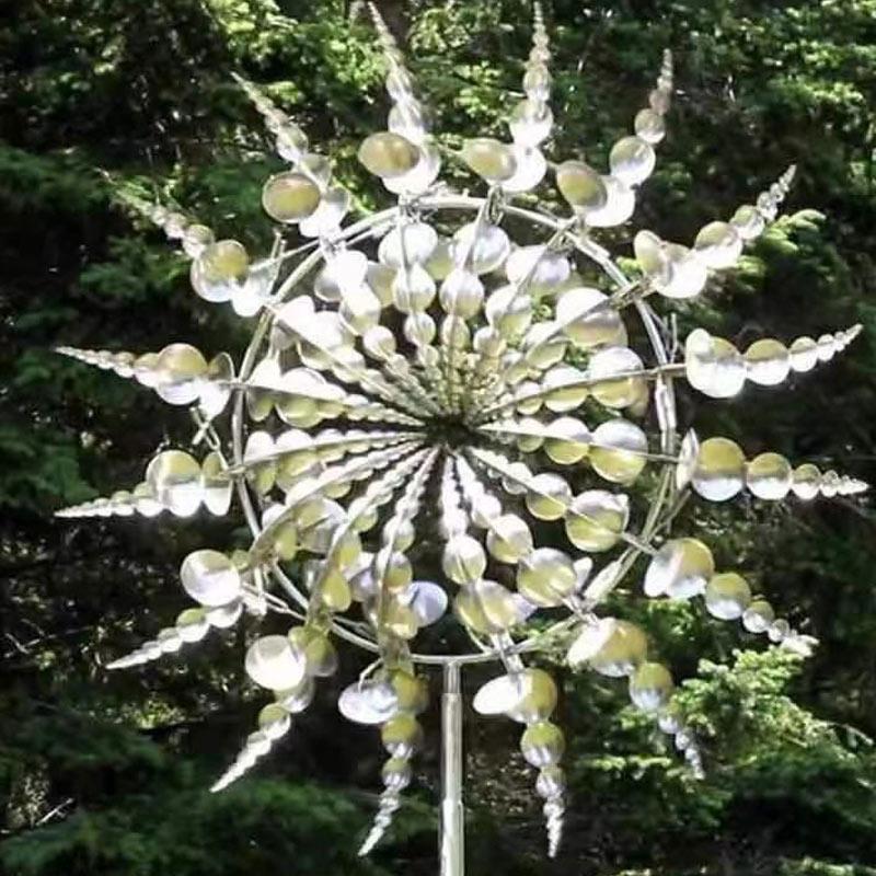 MetalBreeze™ Metal Wind Spinner for Garden Decor — 50% Off