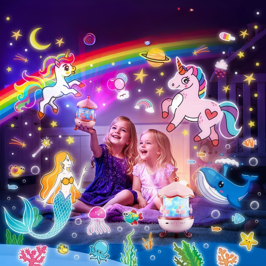 MagicGlow™ – Magical children's projector for soothing night light & sweet dreams [50% Off]