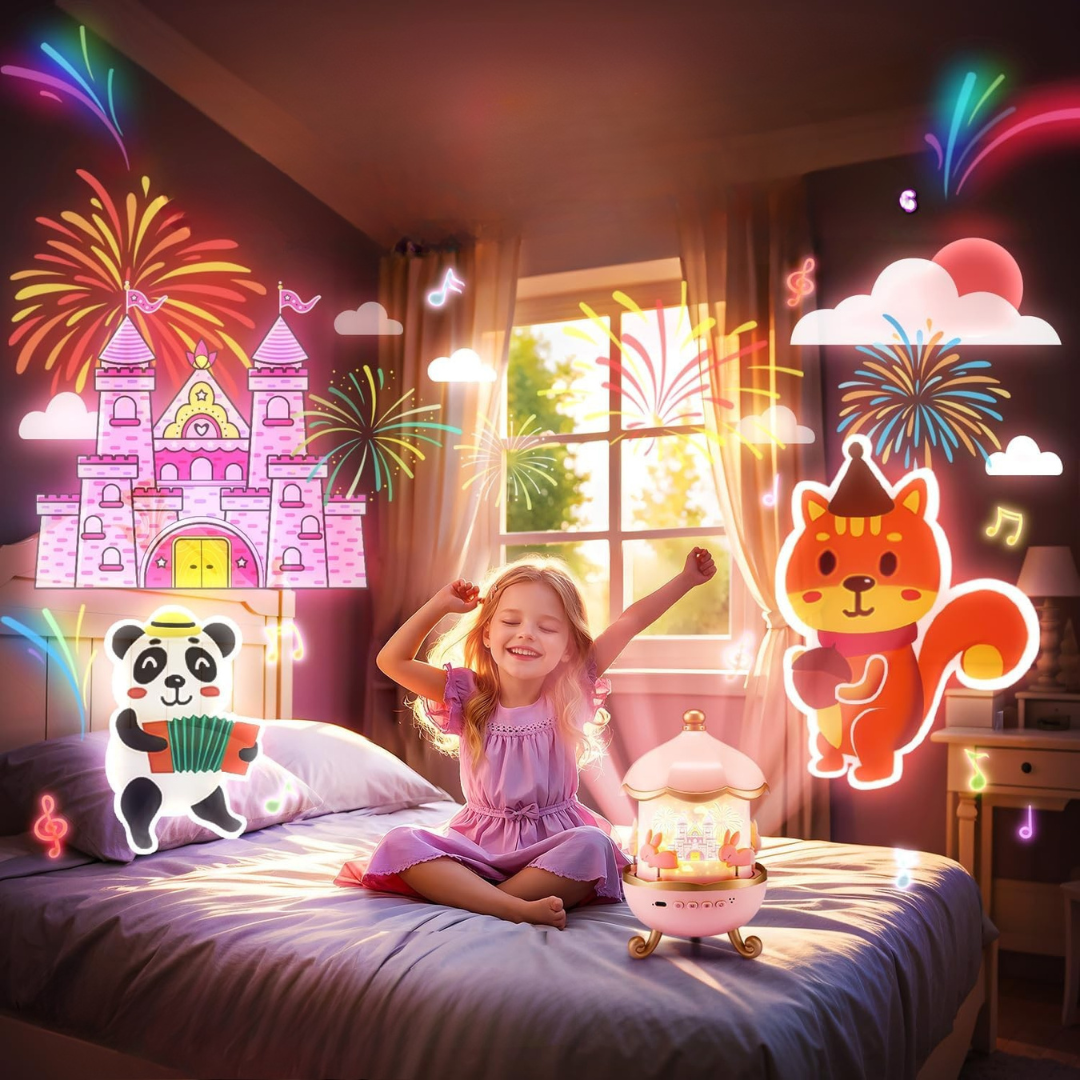 MagicGlow™ – Magical children's projector for soothing night light & sweet dreams [50% Off]
