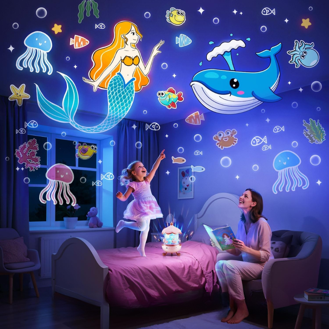 MagicGlow™ – Magical children's projector for soothing night light & sweet dreams [50% Off]