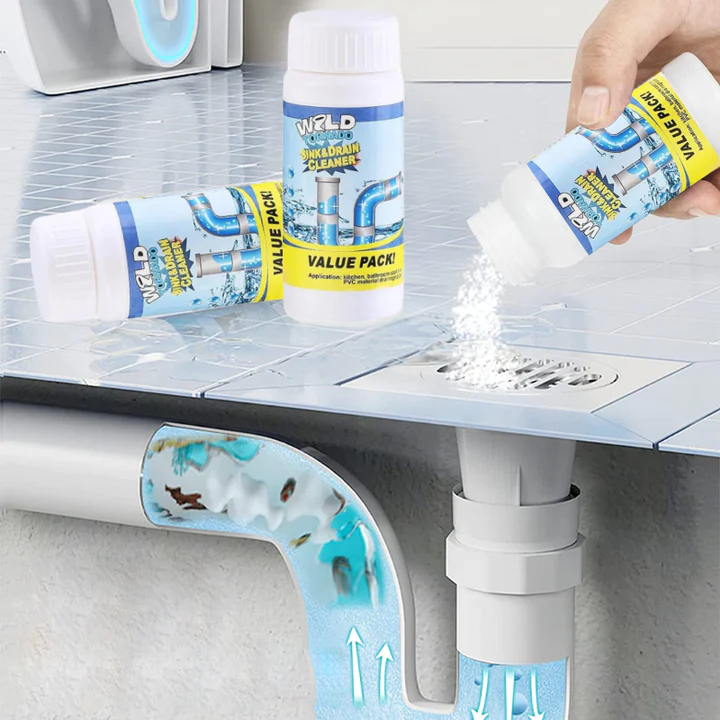 DrainFlow™ – Powerful Drain Cleaning Powder: Fast, Reliable, and Thorough [50% Off]